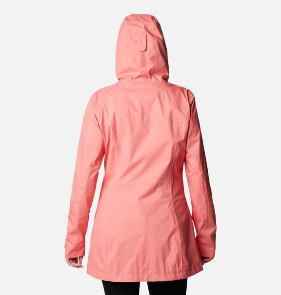 Columbia Splash A Little II Rain Jacket Orange For Women's NZ81034 New Zealand